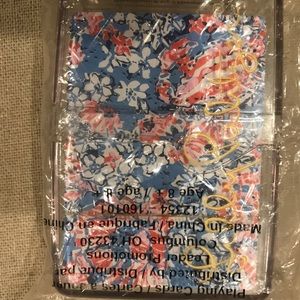 NWT GWP Lilly Pulitzer playing cards